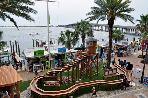 the Boardwalk in Destin, Florida